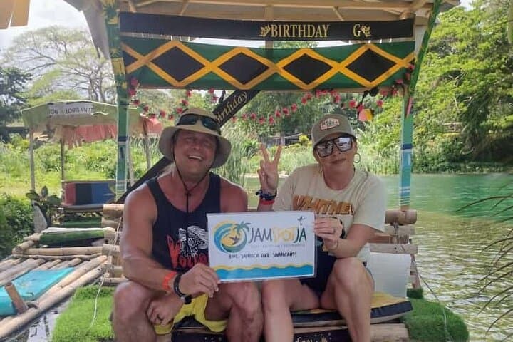 Rio Nuevo Bamboo Rafting from Ocean Eden Bay & Riu Aquarelle — River Float and Shopping Village photo 2