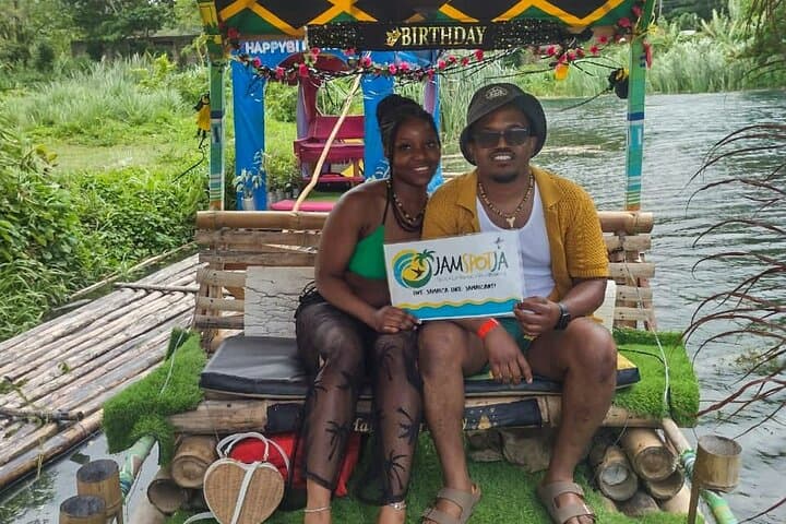 Rio Nuevo Bamboo Rafting from Ocean Eden Bay & Riu Aquarelle — River Float and Shopping Village photo 4