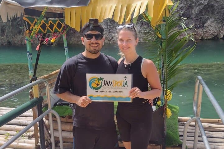 Rio Nuevo Bamboo Rafting from Ocean Eden Bay & Riu Aquarelle — River Float and Shopping Village photo 5