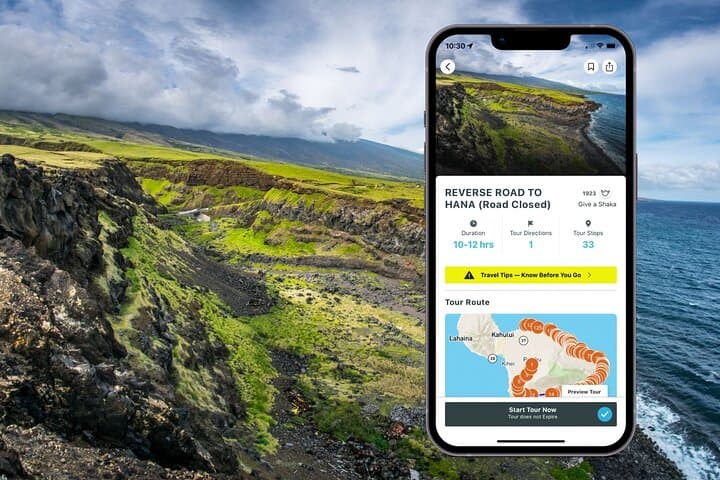 Reverse Road to Hana: Self-Drive Audio Tour from Kula to Paia