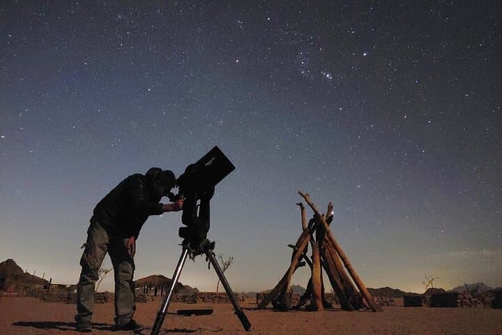 Desert Stargazing in Marsa Alam — Camel Ride, Bedouin Dinner & Telescope Night