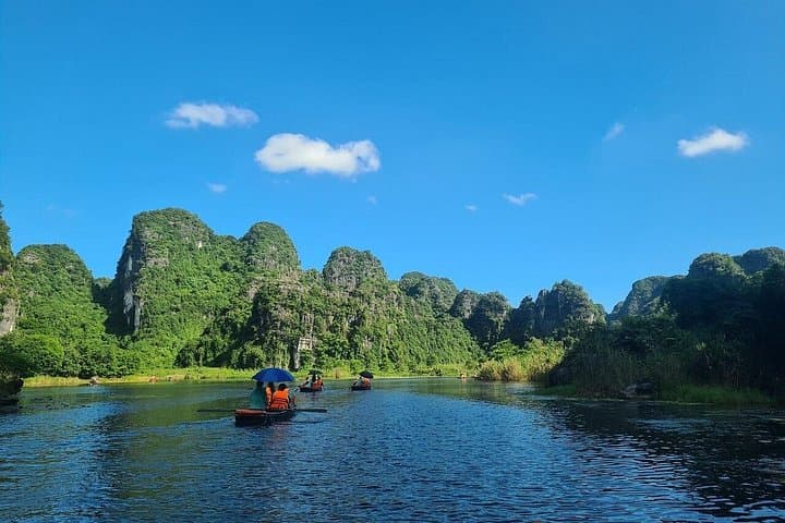 Ninh Binh Day Trip: Bai Dinh Pagoda & Trang An Boat Cruise from Hanoi photo 1