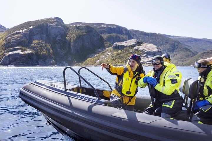 Lysefjord RIB Safari: High-Speed Fjord Tour from Stavanger to Preikestolen photo 2