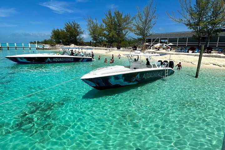 Nassau Island-Hopping by 45ft Powerboat: Snorkel Turtles, Sandy Cay & Beach Bar Lunch photo 6