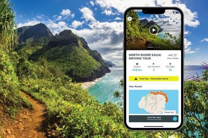 North Shore Kauai Self-Guided Audio Driving Tour — Hanalei Beaches, Waterfalls & Cultural Stops