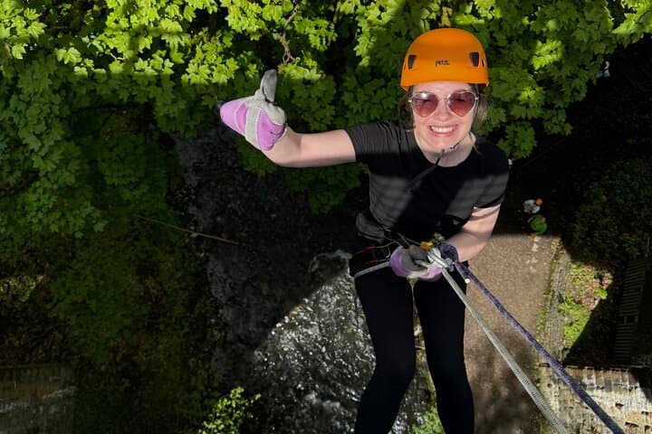 Abseil Millers Dale Viaduct: Peak District Abseiling Experience