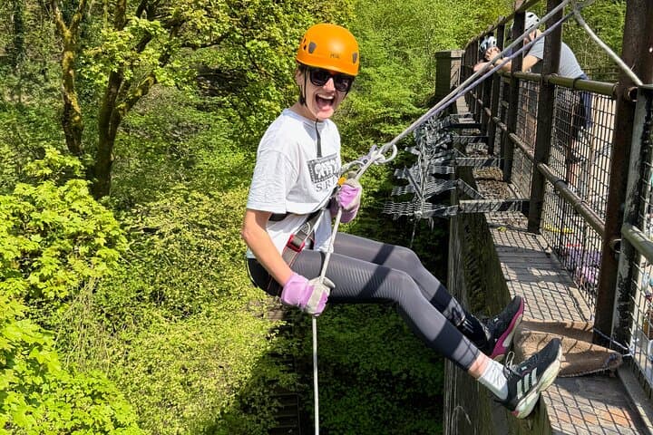 Abseil Millers Dale Viaduct: Peak District Abseiling Experience photo 2