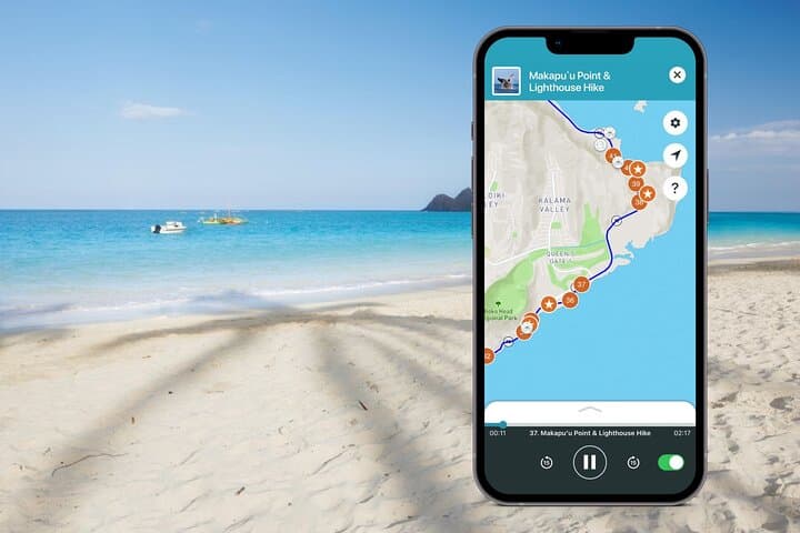 East Oahu Shoreline Self-Guided Audio Tour: GPS Driving Route from Hanauma Bay to Kailua photo 2