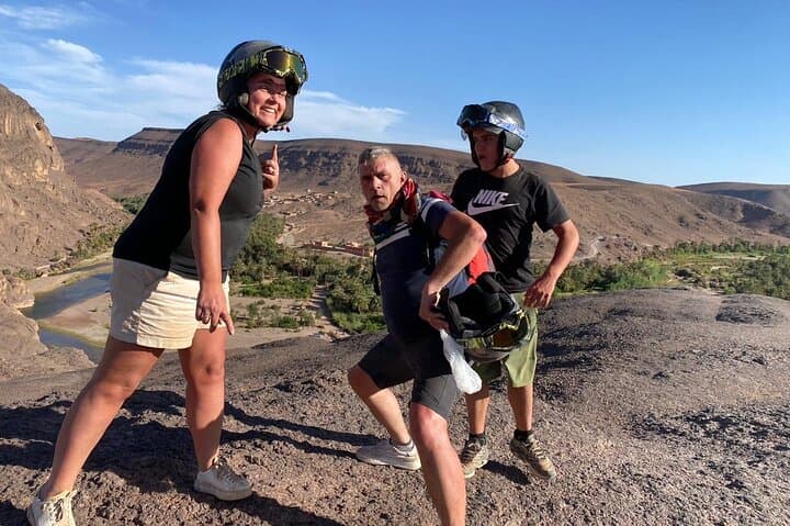 Full-Day Quad Adventure from Ait Ben Haddou to Fint Oasis — ATV Tour in Ouarzazate