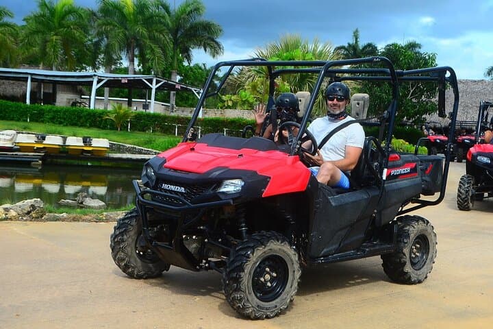 Off-Road to Macao Beach & the Aquatic Cave: Honda Raptor Adventure from Punta Cana