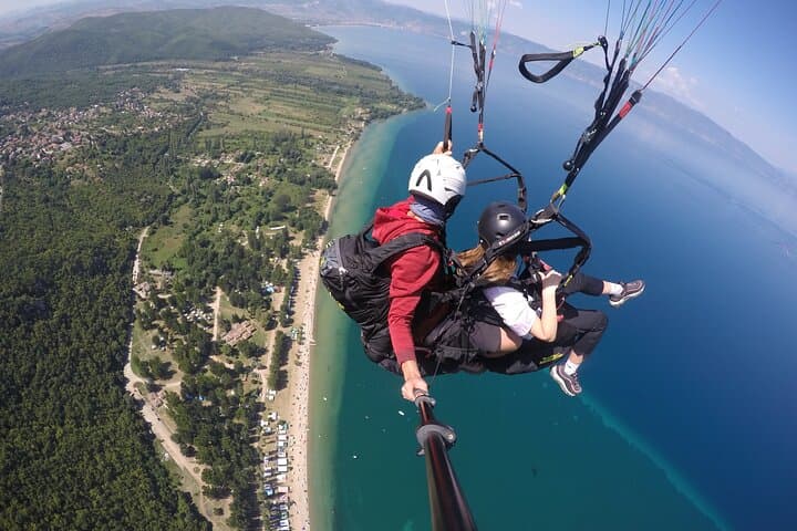 Tandem Paragliding Over Lake Ohrid: Soar Above Ohrid's UNESCO Shoreline photo 5