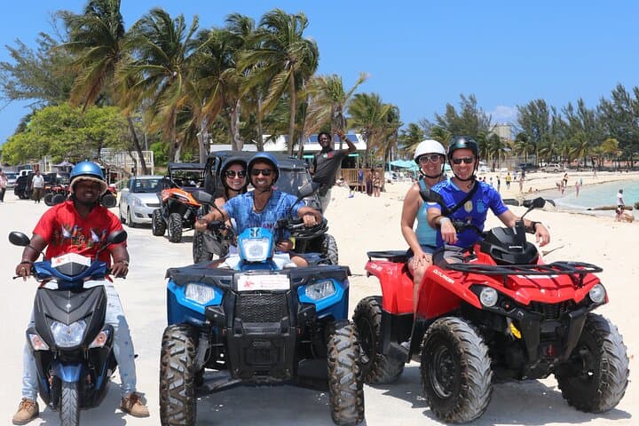 Nassau ATV City Tour: Half-Day Guided Ride with Rum Cake & Beach Stops
