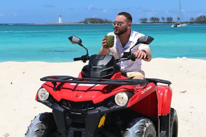 Nassau ATV City Tour: Half-Day Guided Ride with Rum Cake & Beach Stops photo 2