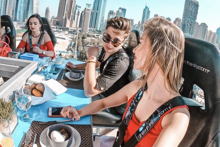 Dinner in the Sky Dubai: 50m High Gourmet Skyline Dining Experience photo 4
