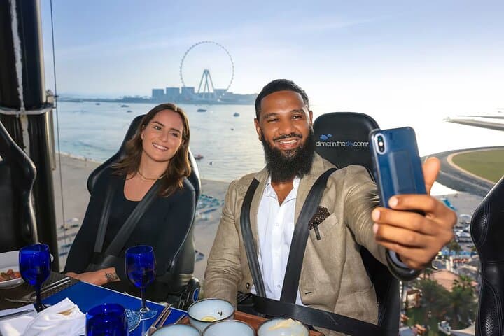 Dinner in the Sky Dubai: 50m High Gourmet Skyline Dining Experience photo 5