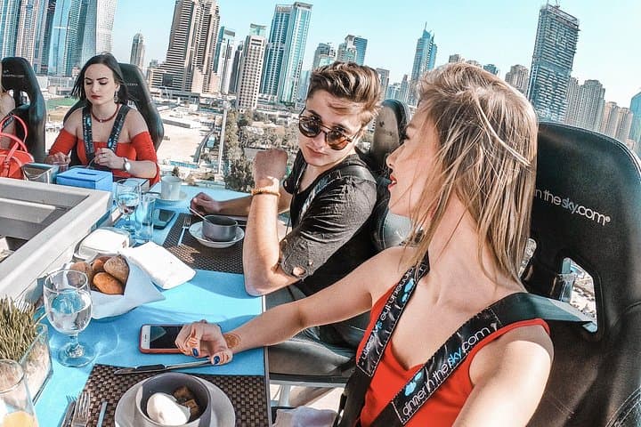 Dinner in the Sky Dubai Marina — Suspended Gourmet Dining Above the Skyline photo 4