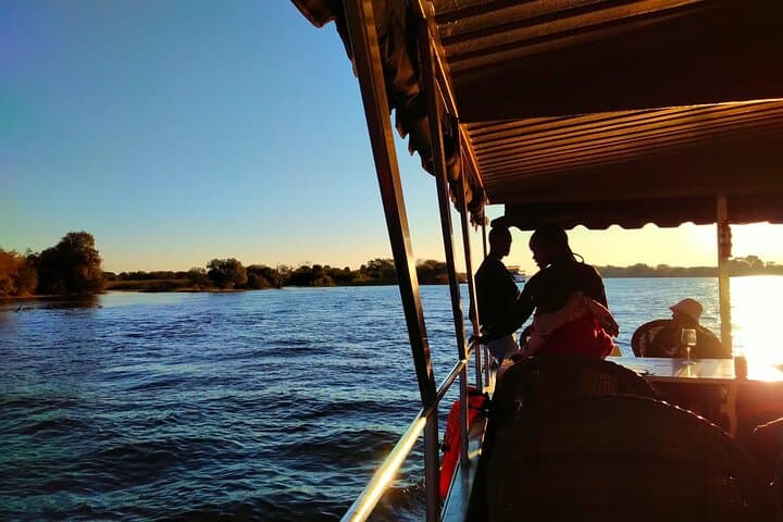 Zambezi Sunset Game Cruise at Victoria Falls: River Safari & Sundowner photo 4