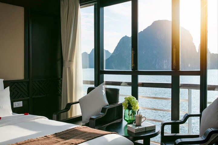 2-Day Bai Tu Long Bay Cruise from Hanoi — Kayaking, Caves & Floating Villages photo 2