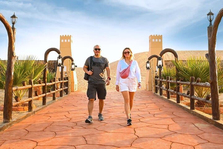 Abu Dhabi Evening Desert Safari: Dune Bashing, Camel Farm & BBQ Under the Stars photo 2