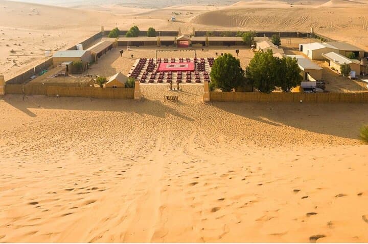 Abu Dhabi Evening Desert Safari: Dune Bashing, Camel Farm & BBQ Under the Stars photo 3