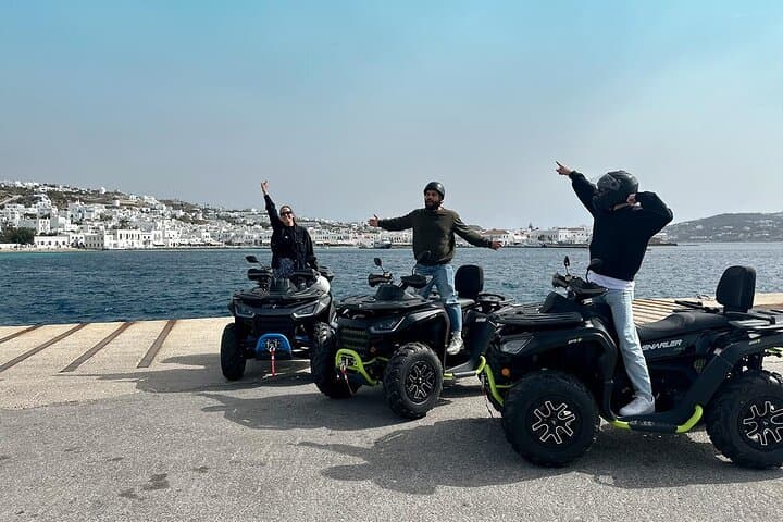 Discover Mykonos by ATV: 3-Hour 650cc Quad Adventure