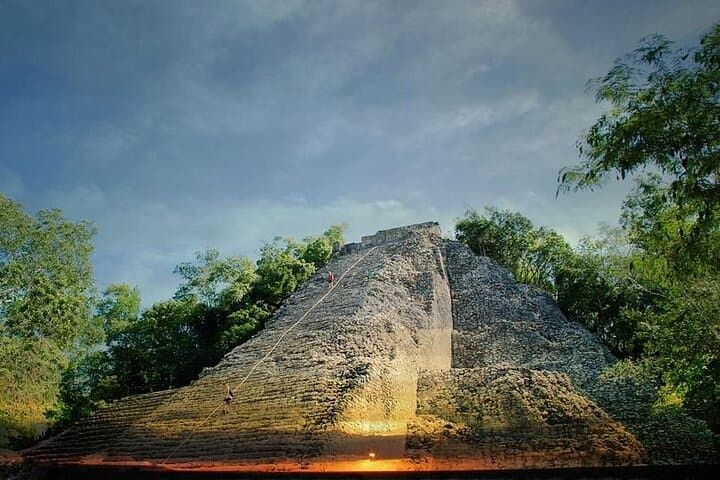 Coba Sunset Cultural and Extreme Tour — Ruins, ATVs, Cenotes & Zip Lines