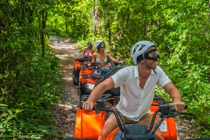 Coba Sunset Cultural and Extreme Tour — Ruins, ATVs, Cenotes & Zip Lines photo 4