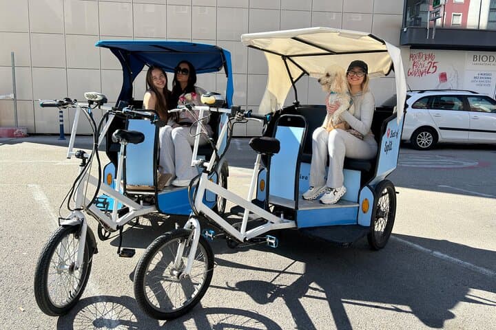 Electric Rickshaw City Tour of Split — Old Town, Riva & Coastal Park photo 4