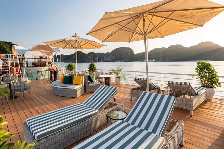 Lan Ha Bay Luxury Day Cruise from Hanoi: Cat Ba, Kayaks & Viet Hai Village photo 3