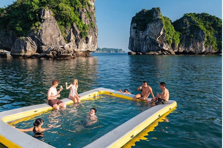 Lan Ha Bay Luxury Day Cruise from Hanoi: Cat Ba, Kayaks & Viet Hai Village photo 2