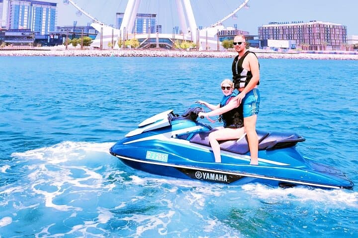 Self-Guided Jet Ski Ride in Dubai Marina with Private Transfers