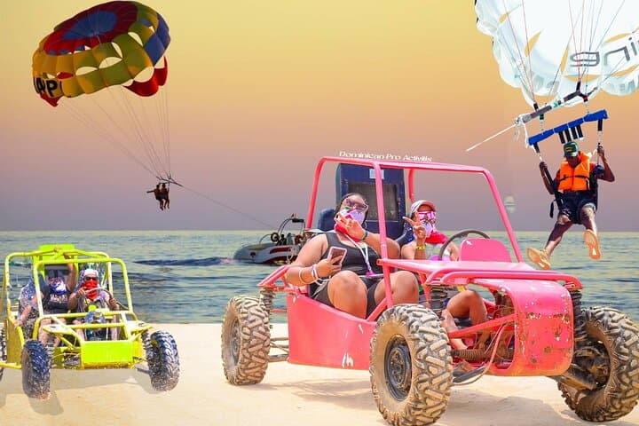 Dare to Soar and Explore: Buggy & Parasailing in Punta Cana