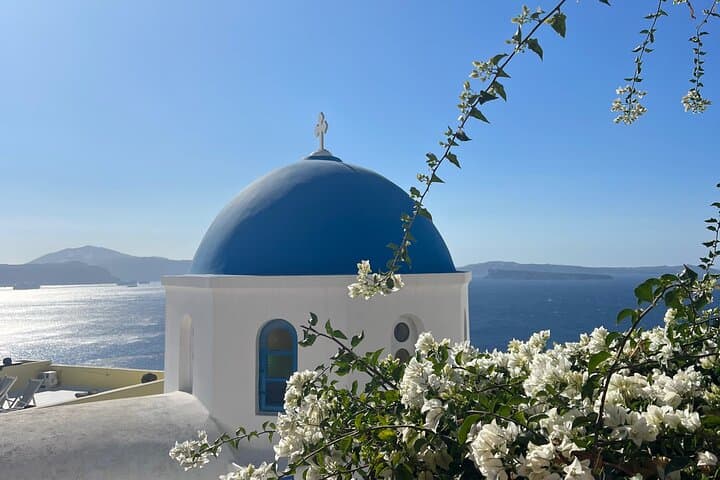 Santorini Private Skip-the-Gondola Driving Tour with Cruise Port Pickup photo 1