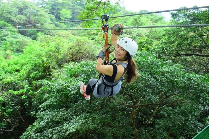 Guanacaste Zipline, Waterslide & Hot Springs Day Combo from Playa Flamingo photo 2
