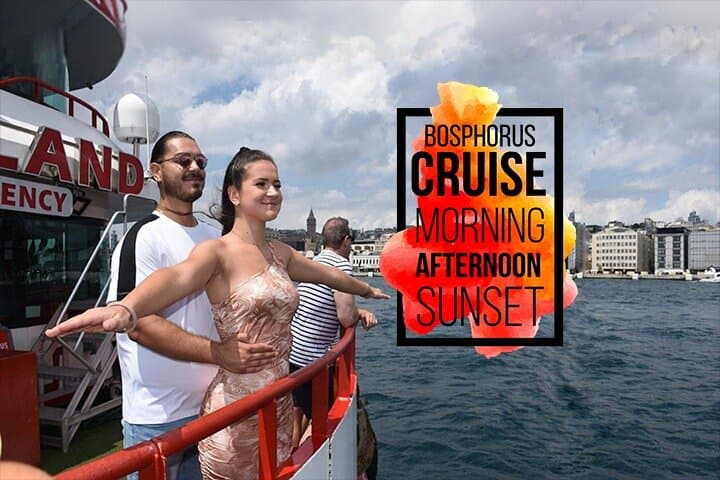 Sunset Bosphorus Cruise: 2-Hour Istanbul Sightseeing with Audio Guide