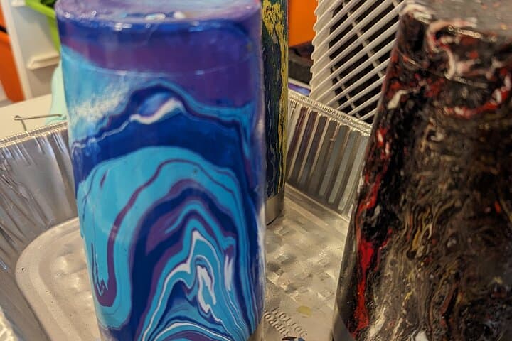 Hydro Dipped Tumblers in Estes Park: DIY Mug & Flask Workshop photo 6