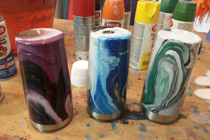Hydro Dipped Tumblers in Estes Park: DIY Mug & Flask Workshop photo 3