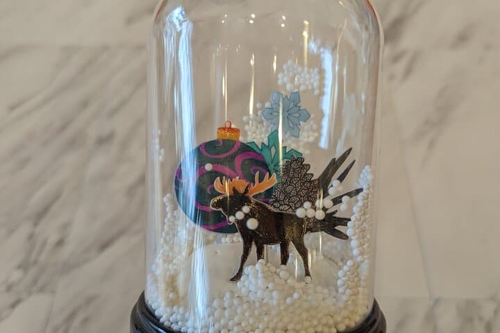 Build a Winter Snow Globe in Estes Park — Hands-On Holiday Workshop photo 6