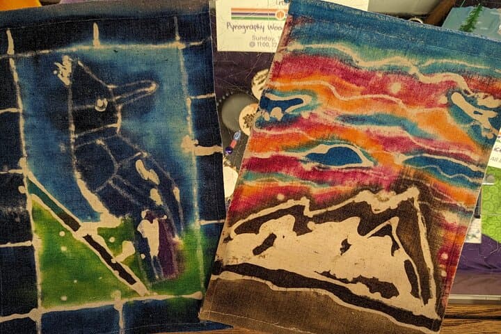 Batik Tapestry Class in Estes Park — Create Vibrant Wax-Resist Art on the Riverwalk photo 4