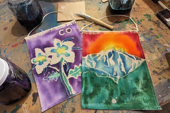 Batik Tapestry Class in Estes Park — Create Vibrant Wax-Resist Art on the Riverwalk