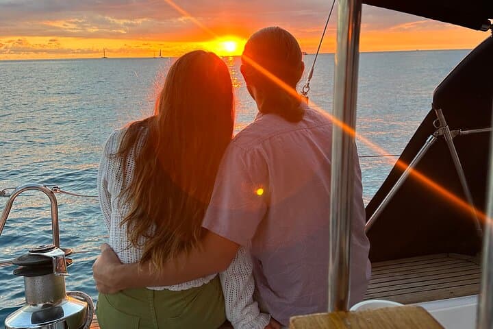 Waikiki Private Sunset Sail for Couples — Romantic Yacht Charter from Ala Wai photo 2