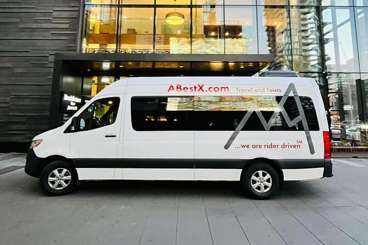 calgary-yyc-airport-to-banff-hotels-shared-shuttle photo 2