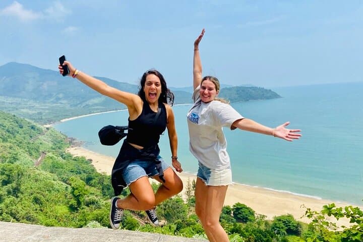 Hai Van Pass Easy Rider: Motorcycle Transfer from Hoi An to Hue via Marble Mountains & Lang Co