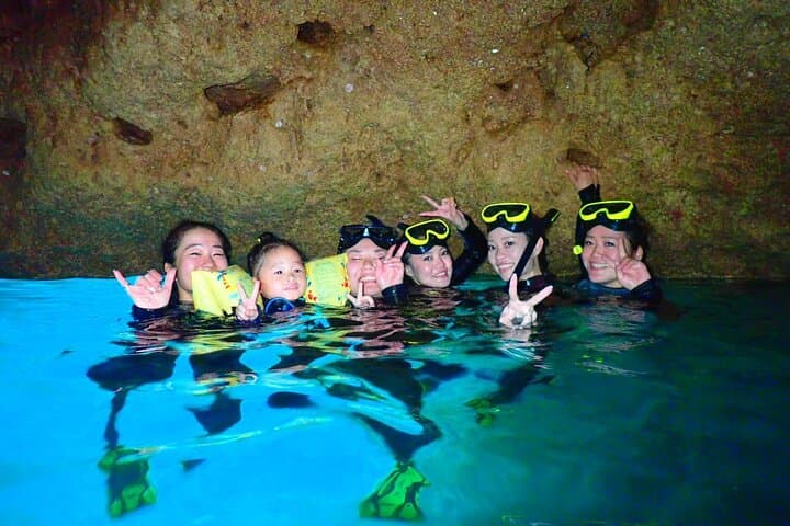 Blue Cave Snorkeling from Naha & Chatan — Cape Maeda’s Electric Blue Swim photo 3