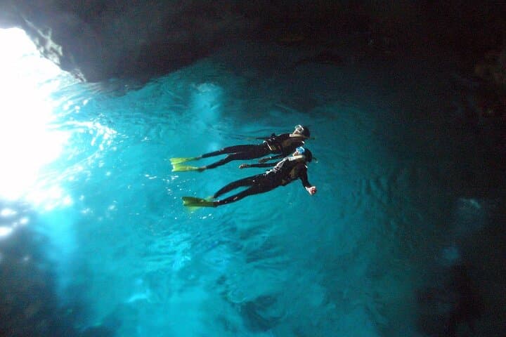 Blue Cave Snorkeling from Naha & Chatan — Cape Maeda’s Electric Blue Swim
