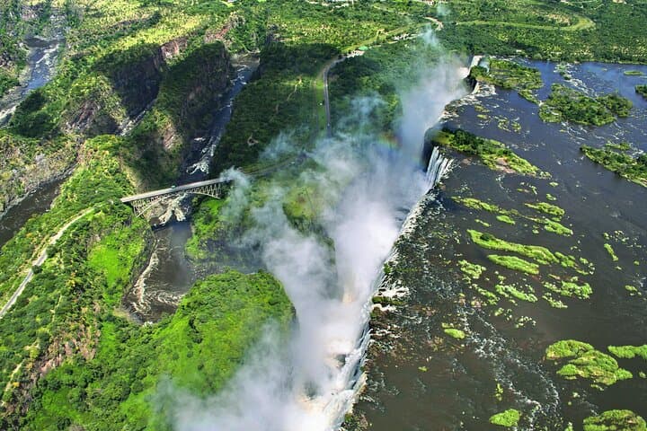 Helicopter Over Victoria Falls: Window-Seat Flight Experience photo 3
