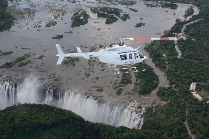 Helicopter Over Victoria Falls: Window-Seat Flight Experience photo 5