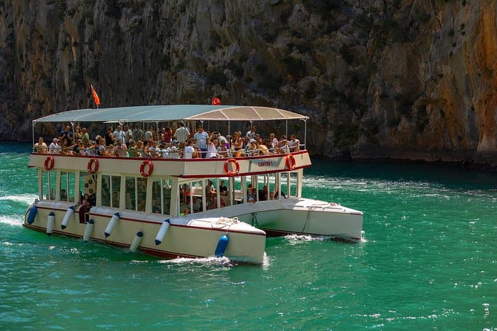 Green Canyon Boat Trip from Side: Oymapinar Dam Cruise, Lakeside Lunch & Swim photo 2