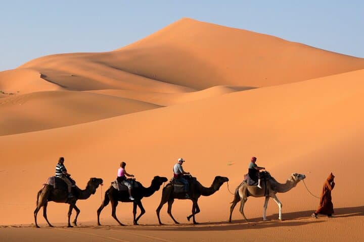 4-Day Sahara Desert Trip from Marrakech — Merzouga Dunes, Todra Gorge & Dades Valley