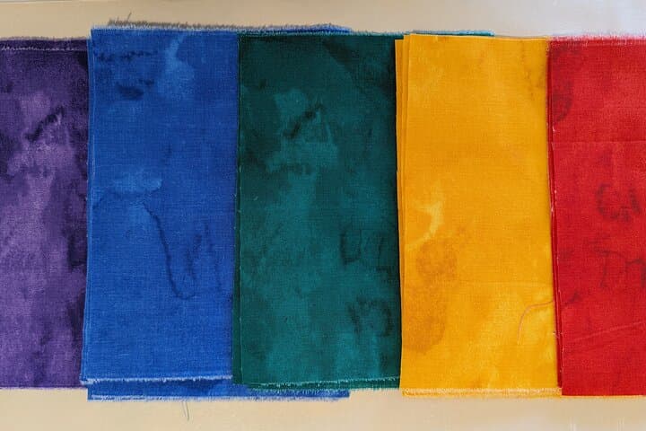 Printmaking Pennant Flags Art Kit in Estes Park — Riverwalk Fabric Printing Class photo 3